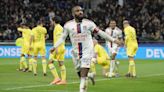 Lacazette suma 150 goles con Lyon en empate 1-1 con Nantes