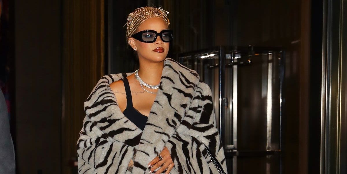 Rihanna Drips in Diamonds for a Girls’ Night Out in NYC