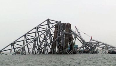 Una parte del puente Francis Scott Key de Baltimore podría ser demolida este domingo, según la Guardia Costera de EE.UU.