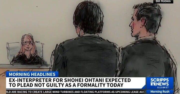 Ex-interpreter for Ohtani pleads not guilty as formality