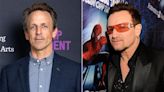 Seth Meyers says Bono tried to get him to stop making fun of “Spider-Man” musical on “Saturday Night Live”