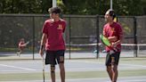 Boys Tennis photos: Hillsborough at Marlboro in CJG4semis on May 31, 2024