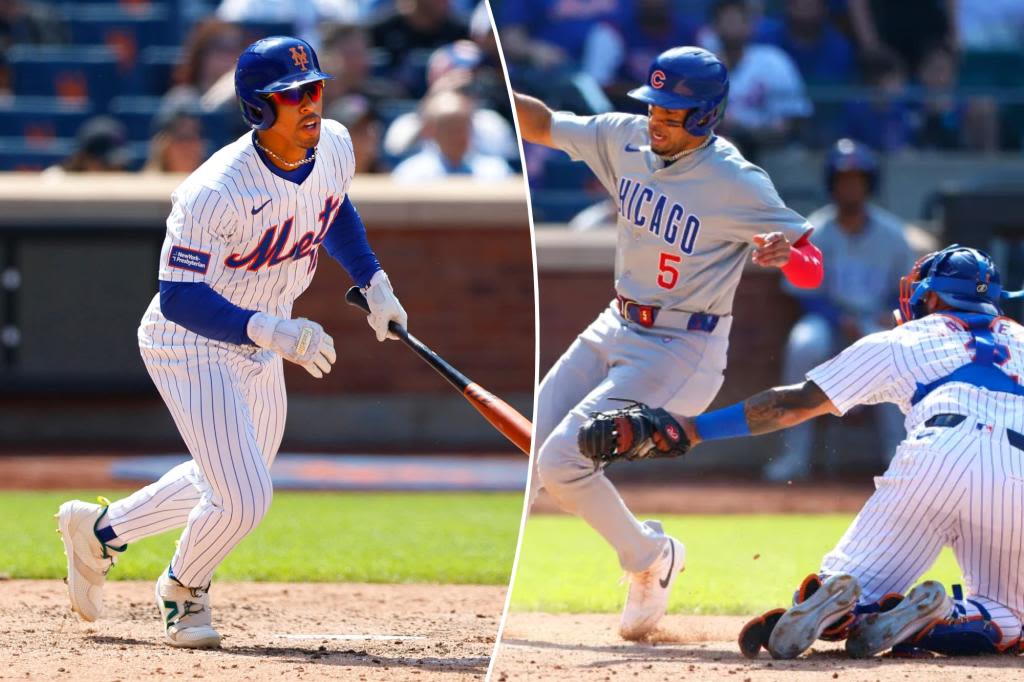 Francisco Lindor’s walk-off hit gives Mets thrilling win over Cubs after Starling Marte heroics