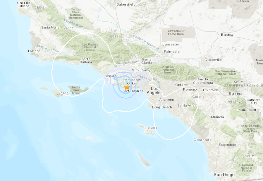 Magnitude 3.4 aftershock rocks Los Angeles area