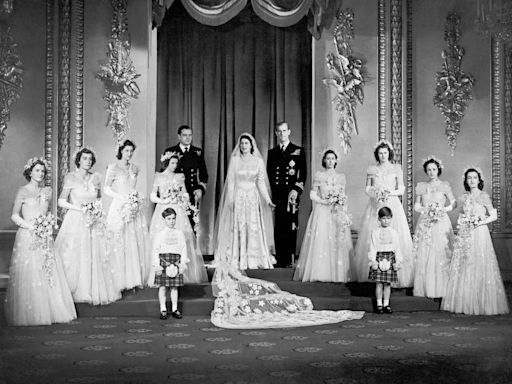 A Norman Hartnell Dress Designed for Queen Elizabeth II’s Wedding Is Going on Sale