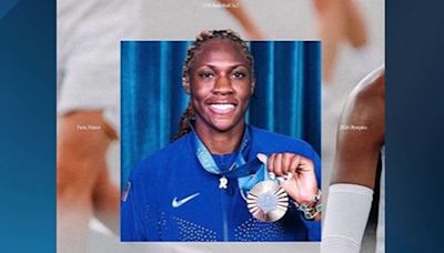 Atlanta basketball Olympian speaks about winning Bronze medal in Paris Olympic games