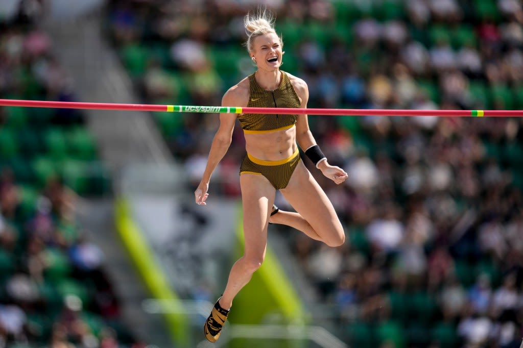 Katie Moon returns to Olympics with second-place finish in pole vault at U.S. Olympic trials