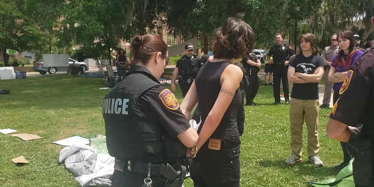 Protesters handcuffed, arrested at FSU amid nationwide demonstrations against Israel-Hamas War