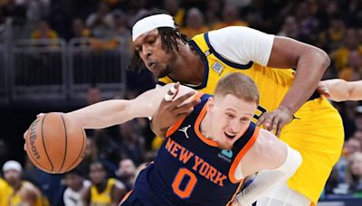 Knicks’ Donte DiVincenzo Calls Out Myles Turner After Game 5 Altercation