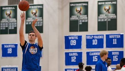 How did former Kansas forward Parker Braun fare in his first NBA Summer League game?