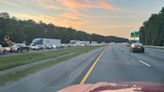 I-75 shut down in Bartow County due to crashes, Georgia State Patrol says