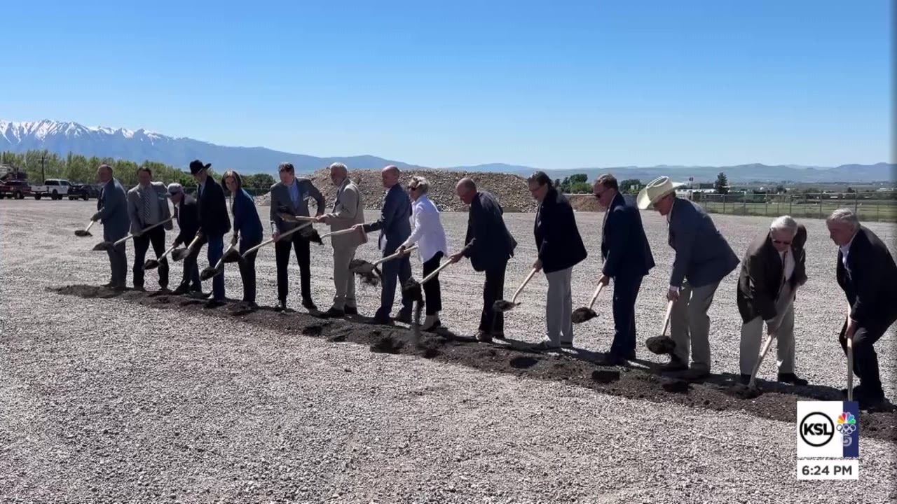 USU breaks ground for state's first veterinary college