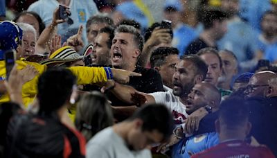 Darwin Nunez, Uruguay players fight with Colombian fans after Copa America loss; WATCH