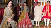 Anant Ambani and Radhika Merchant Wedding: Nita Ambani, Anjali Merchant, & others stun at grand haldi ceremony at Antilia