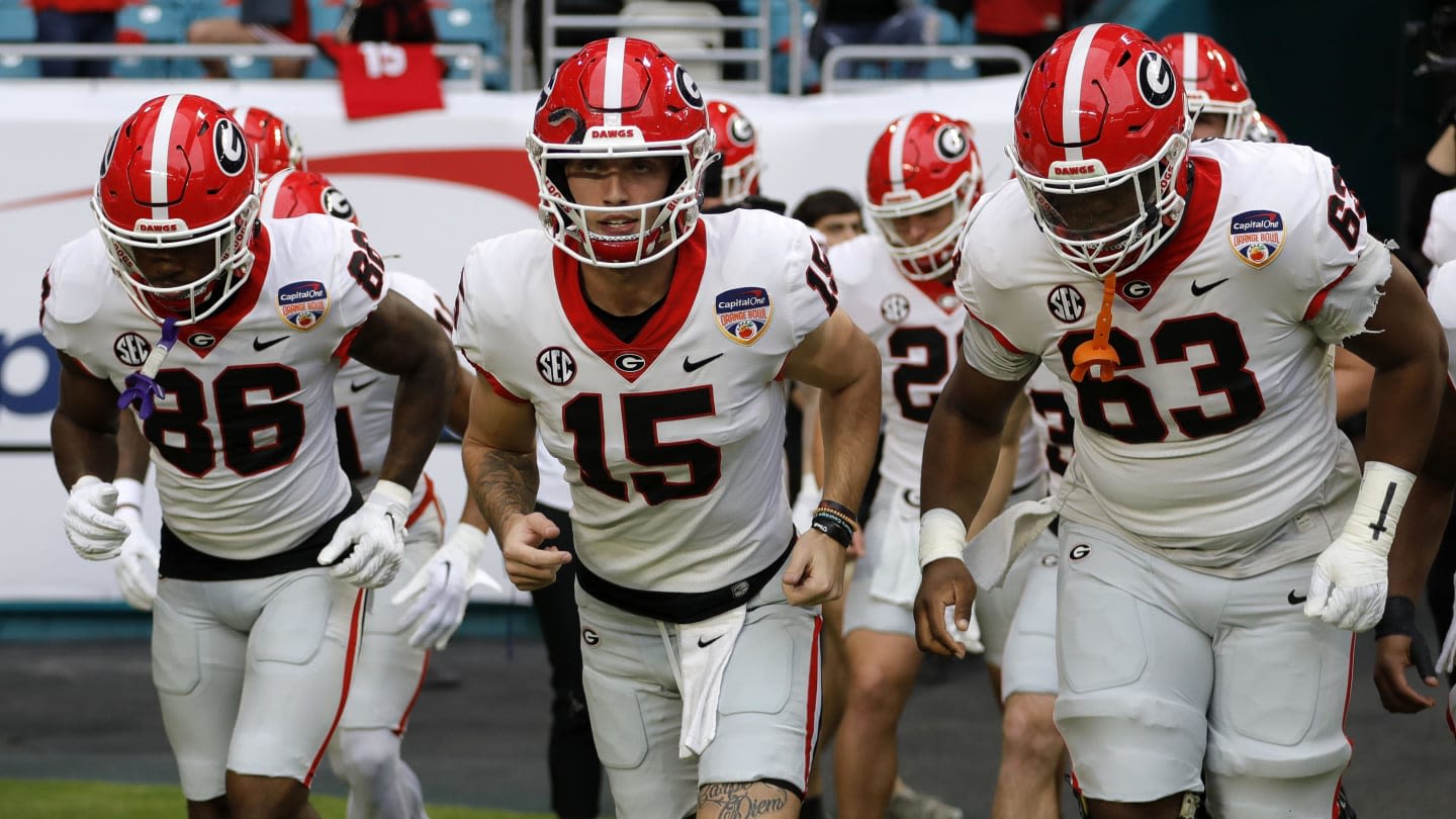 2025 NFL Mock Draft has Three First Rounders from Georgia