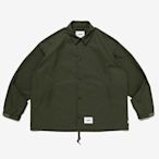 WTAPS 231TQDT-JKM02 CHIEF / JACKET / POLY. TWILL. SIGN 外套