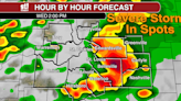 Damaging wind & hail expected in the St. Louis area Wednesday; isolated tornadoes possible