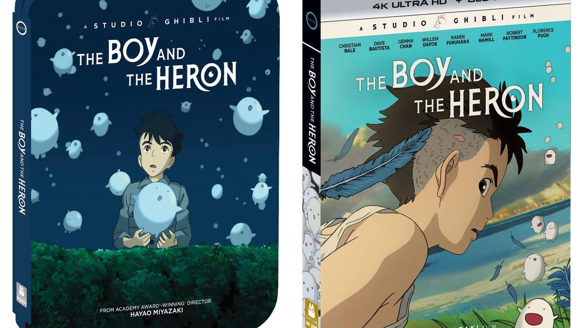 The Boy and The Heron 4K Blu-ray SteelBook Edition Is On Sale