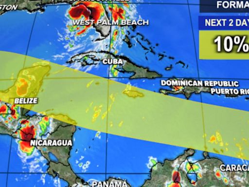 TROPICS: We've got a new tropical wave we're watching