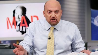 Jim Cramer says investors should welcome an impending pullback, not fear it