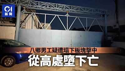 錦田公路貨倉吊運期間跌鐵枝 男工被擊中頭昏迷 送院搶救後不治