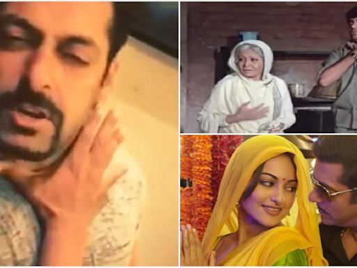 THROWBACK: When Salman Khan broke the internet by turning into Shatrughan Sinha, Dabangg co-star Sonakshi Sinha joined him; WATCH