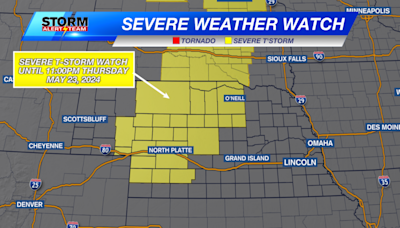 Severe storms Thursday night into Friday morning expected