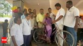 Puthalapattu TDP MLA launches bicycle distribution programme for school-going girls | Amaravati News - Times of India