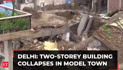 Two-storey building collapses in Delhi's Model Town; one dead, two injured