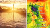 UK hot weather: Exact date 24C 'heat bomb' boils Britain as new maps go orange