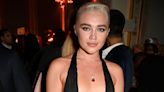 Florence Pugh goes commando in a completely open-sided dress