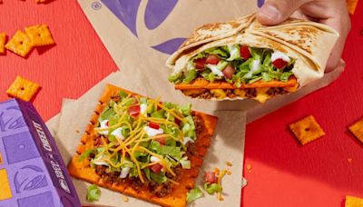 Taco Bell's newest menu items include a Cheez-It 16 times bigger than the original