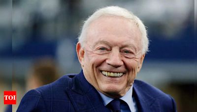 From Sky to Sideline: Jerry Jones stuns Cowboys players with Helicopter landing, disrupting practice in a bold fashion | NFL News - Times of India