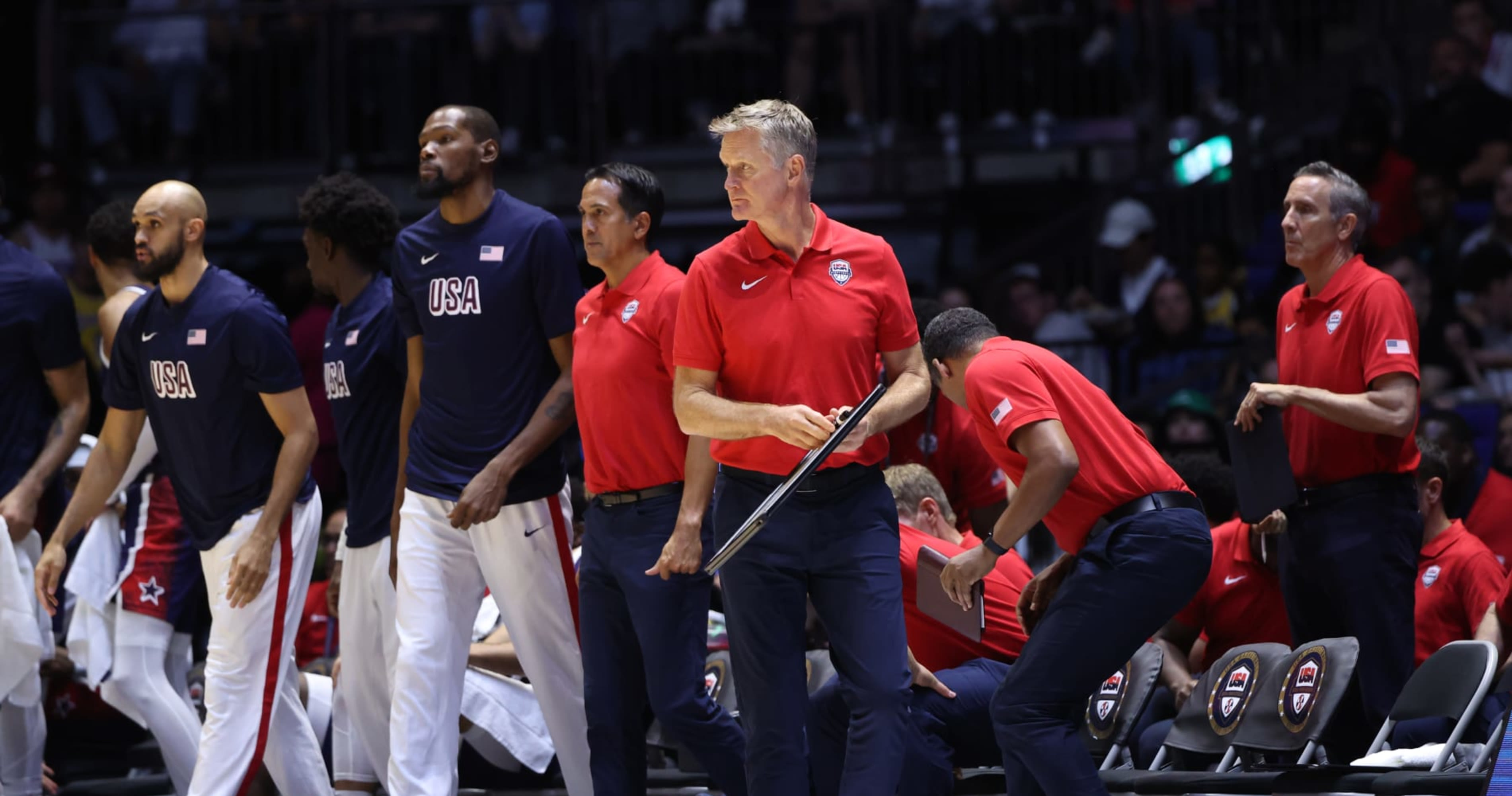 Steve Kerr: 'I Did Not Do a Great Job Preparing' Team USA for South Sudan Exhibition