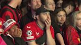Bayer Leverkusen fans watch Europa League Final on big screen in Germany
