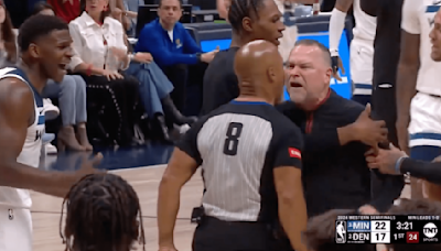 NBA Fans Irate at Refs for How They Handled Michael Malone’s Game 2 Meltdown