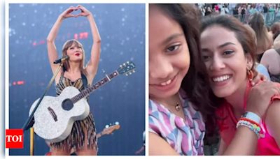 ...daughter Misha Kapoor as they live their Swiftie dream at Taylor Swift's concert; Anushka Sharma reacts - WATCH | Hindi Movie News - Times of India