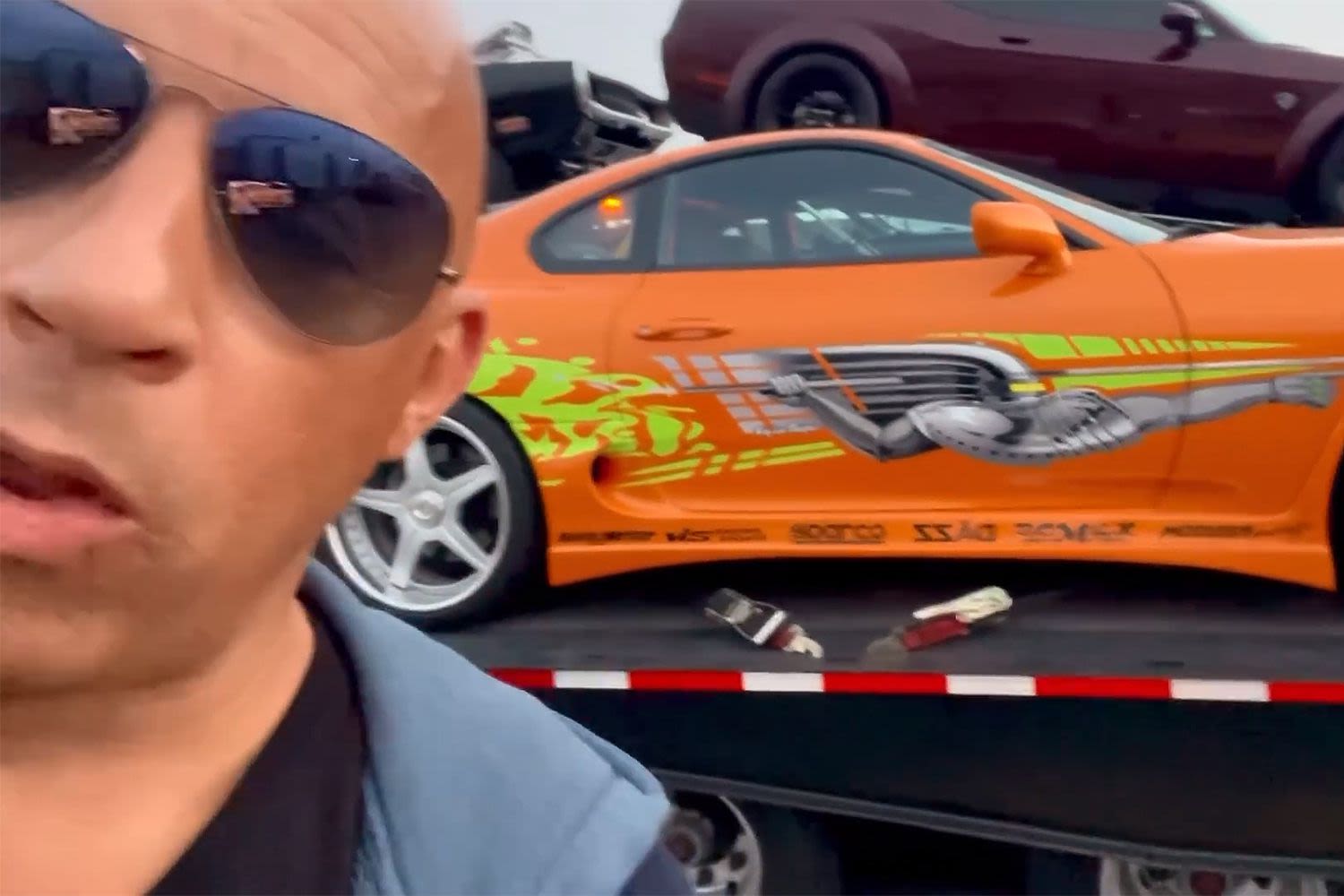 Vin Diesel Reunites with Paul Walker's Toyota Supra from 2001's “The Fast and the Furious”: 'Holds a Special Place in My Heart'