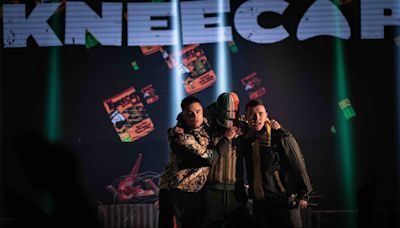 Review: A rowdy Irish rap trio with a growing sense of purpose tells its own story in 'Kneecap'