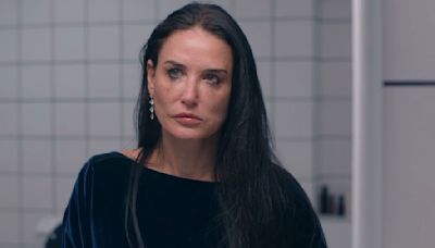Demi Moore And Margaret Qualley's Hotly Anticipated Now Body Horror Movie Got A Disturbing Trailer And Dennis Quaid’s...