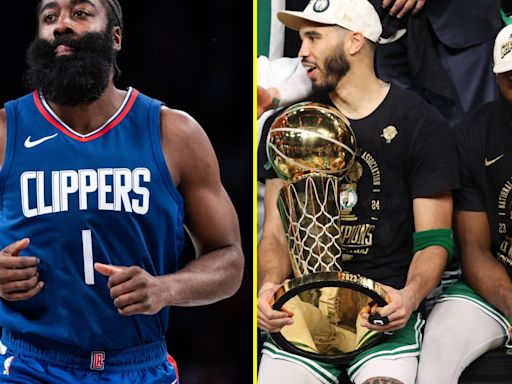 James Harden owns unwanted NBA record with Karl Malone after Celtics win title