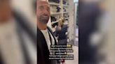 Rio Ferdinand’s wife bursts into tears as former footballer returns from World Cup in Qatar