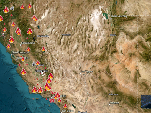California fire map, update as Chico Park Fire sparks evacuation orders