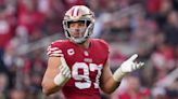 Nick Bosa not in camp with 49ers as contract negotiations continue