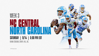 Live updates: UNC's Week 3 football matchup against NC Central