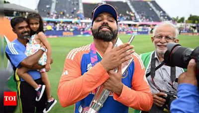 'Yehi toh khel hai...': Rohit Sharma's hilarious reply to scribe after T20 World Cup title victory against South Africa - Watch | Cricket News - Times of India