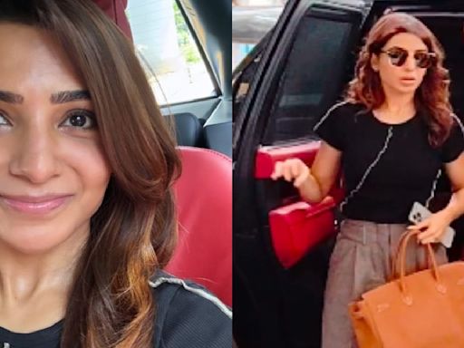 Samantha Ruth Prabhu looks effortlessly chic as she gets spotted ahead of Citadel: Honey Bunny-related BIG announcement