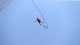 Thrill seekers flock to Türkiye's Fethiye for bungee jumping