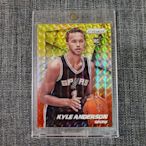 14-15 PRIZM 聖安東尼奧馬刺隊 KYLE ANDERSON 三色亮新人RC金屬卡