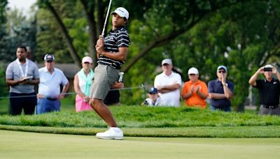 Charlie Woods shot tracker: Hole-by-hole recap from US Junior Amateur at Oakland Hills